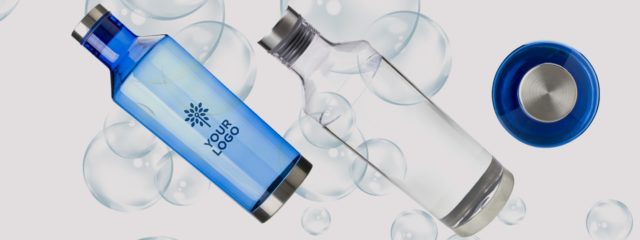 Transparente Wasserflasche Sydney 8161